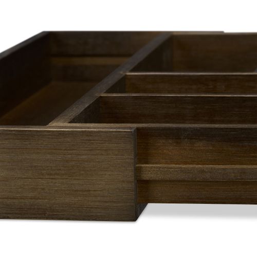 Range-couverts Bambou Marron Extensible