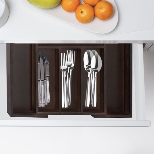 Range-couverts Bambou Marron Extensible