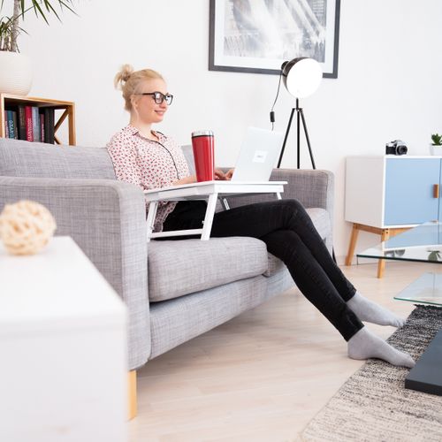Table D’ordinateur Portable En Bambou