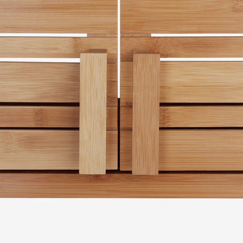 Placard Mural En Bambou Salle De Bains