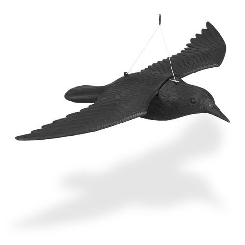 Lot De 4 Corbeaux De Jardin Anti-pigeon