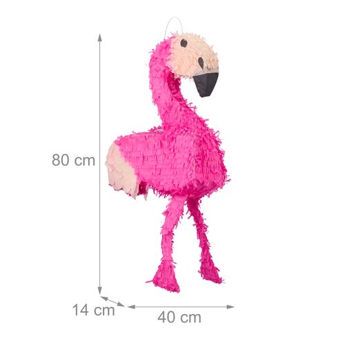 3x Pinata Flamand Rose