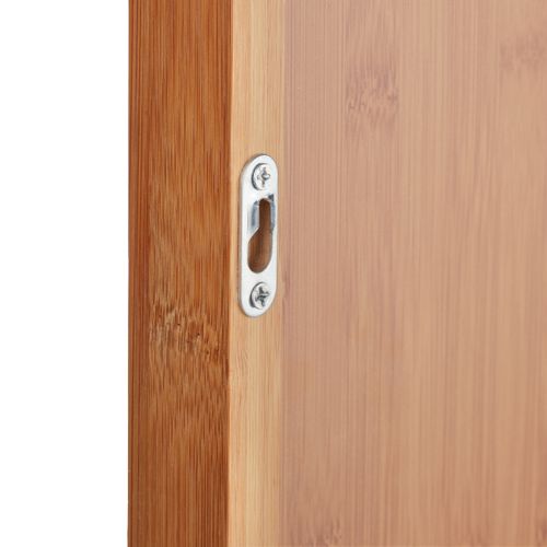 Miroir Mural Bois Avec Tablette Blanche