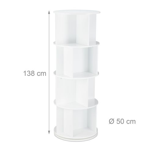 Étagère Rotative à 12 Compartiments