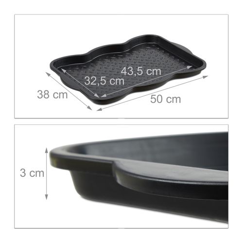 3x Plateaux Égouttoir Chaussures