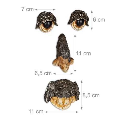 Visage Tronc D'arbre Esprit De La Nature