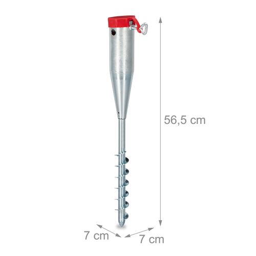 Douille De Sol Pied De Parasol 25-55 Mm