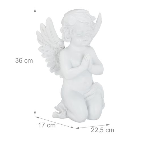 Ange De Tombe En Train De Prier