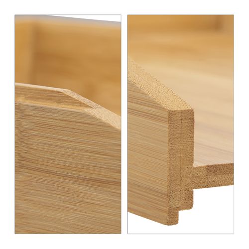 2x Corbeilles à Courrier Empilables