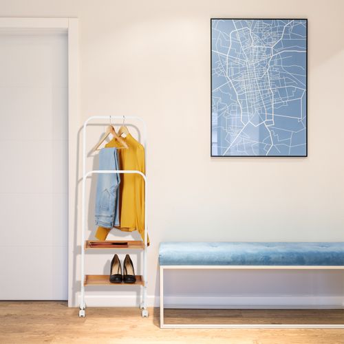 Valet De Chambre Roulettes Rangement