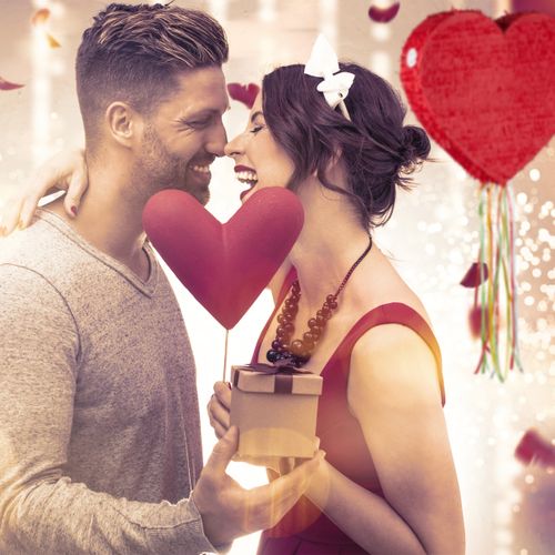 Set De 4 Pinata Cœur