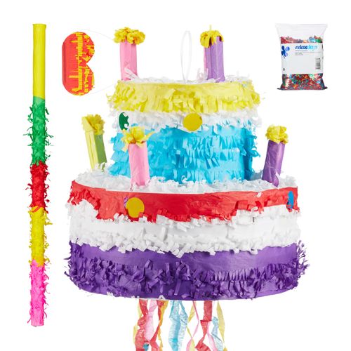 Ensemble De 4 Piñatas « Gâteau »