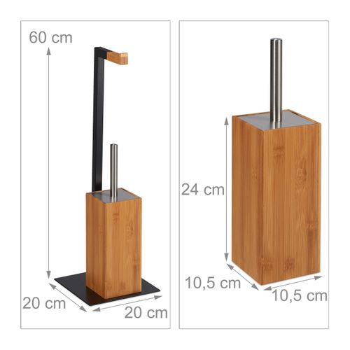 Set Wc Bambou et Métal