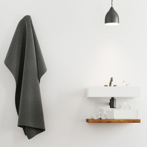Relaxdays Boîte à Mouchoirs, Distributeur Lingettes Salle De Bains Plastique Bambou Hlp 10 X 17 X 13 Cm Blanc Nature 84654713
