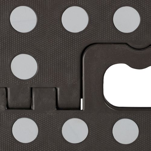 2x Tabourets Pliables M Gris Foncé