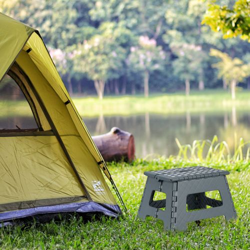 4x Tabourets Pliables M Gris Foncé