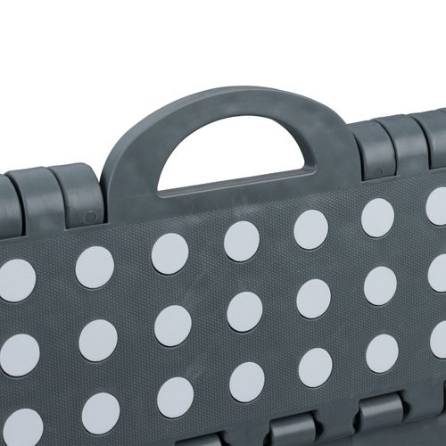 4x Tabourets Pliables M Gris Foncé