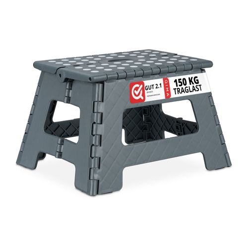 4x Tabourets Pliables M Gris Foncé