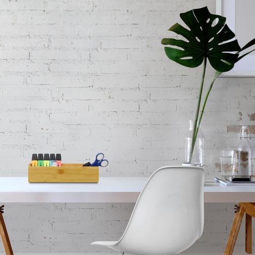 4x Boîtes Rectangulaires Bambou Nature