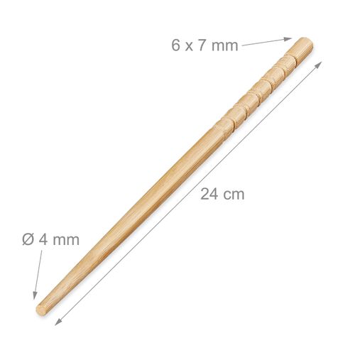 Baguette Bambou Réutilisable 200 Paires