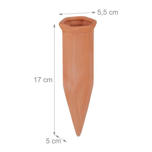 Lot De 4 Cônes En Argile D'arrosage