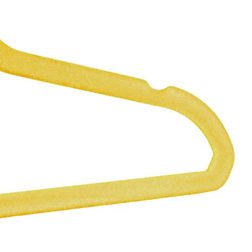 40 X Cintres Enfants Jaune