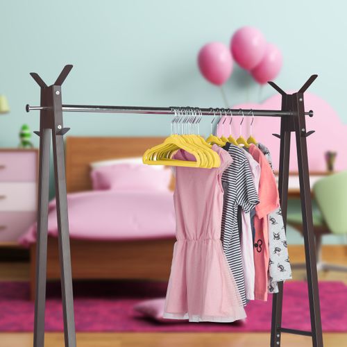 100 X Cintres Enfants Jaune