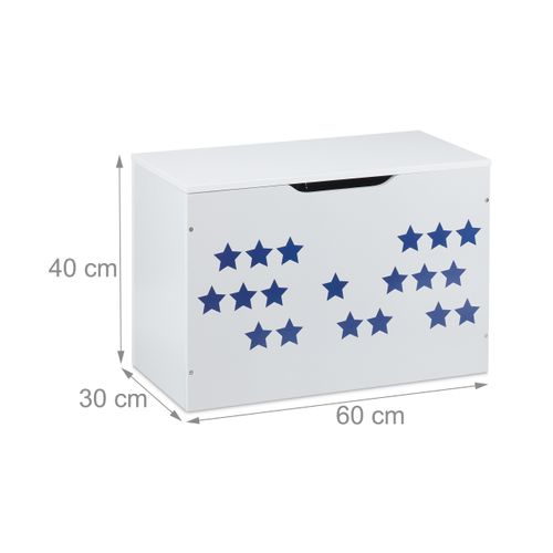 Coffre à Jouets Blanc