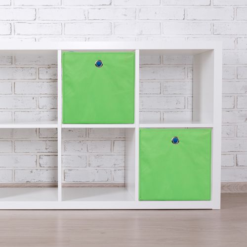 Lot De 6x Boîtes De Rangement Vert