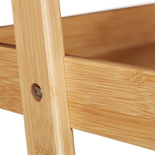 Etagère En Échelle En Bambou