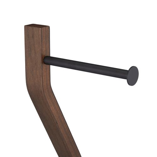 Brosse Wc Et Dérouleur Papier Noir