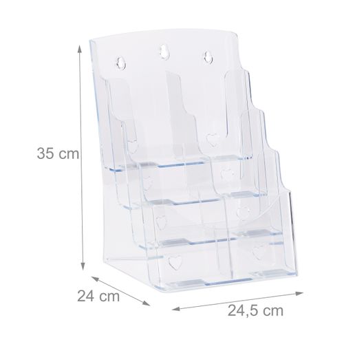 Lot De 2 Présentoirs Flyer A4