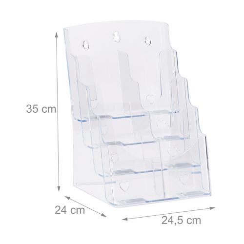 Lot De 10 Présentoirs Flyer A4