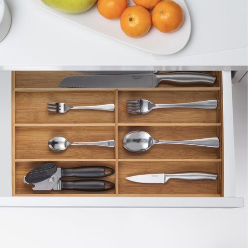 Range-couvert Bambou 7 Compartiments