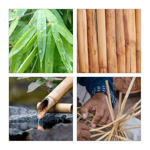 Range-couvert Bambou 6 Compartiments