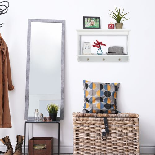 Etagère Murale Avec 3 Crochets