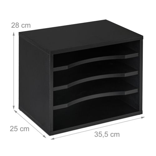 Corbeille à Documents Noire