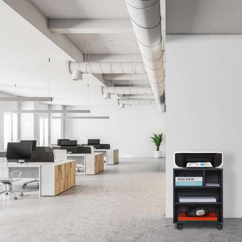 Caisson à Roulettes Noir