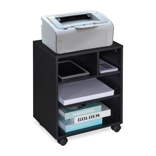 Caisson à Roulettes Noir