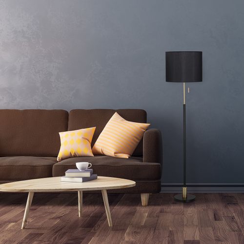 Lampe Droite Salon Noire