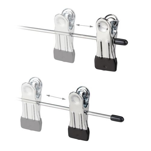 Lot De 10 Cintres Multiples à Clips