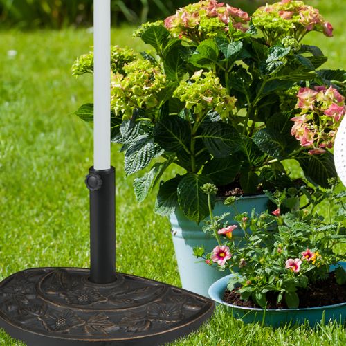 Pied De Parasol Demi-rond