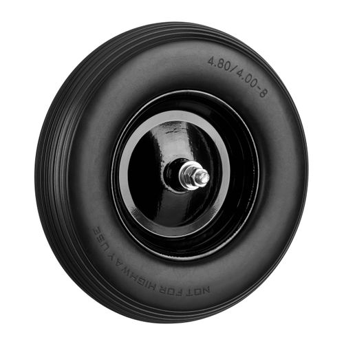 Lot De 4 Roues De Brouette En Caoutchouc