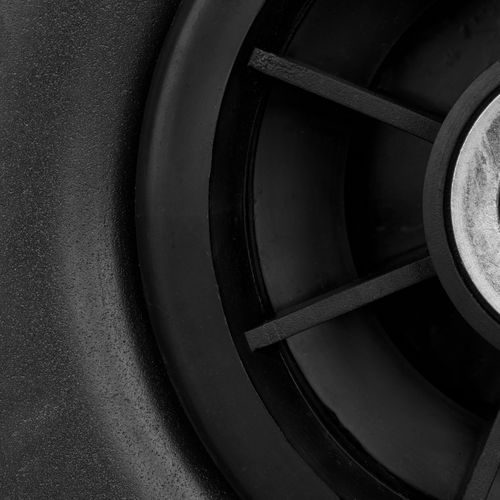 4x Roues De Brouette 3.00-4 Noir