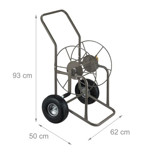 Dévidoir De Tuyau Brun 3/4 Pouces