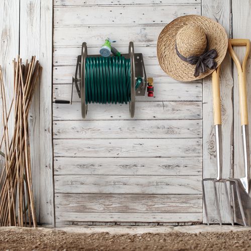 Dévidoir à Tuyau Pour Le Mur Ou Le Sol