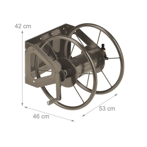 Dévidoir à Tuyau Pour Le Mur Ou Le Sol