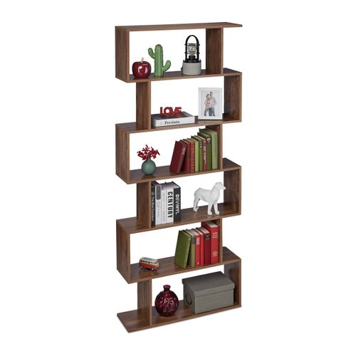 Haute Bibliothèque Marron