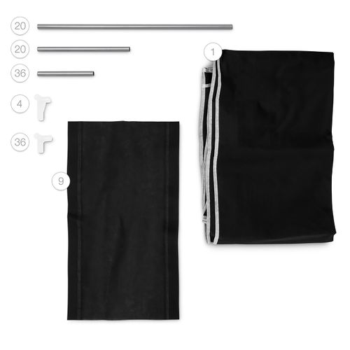 2xarmoire à Chaussures En Tissu Pliante