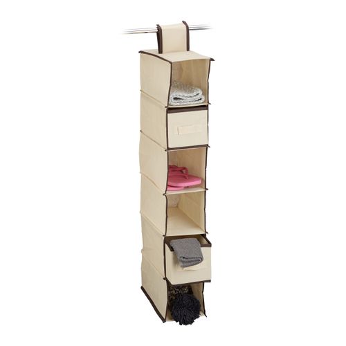 4xétagère Suspendue Tissu Armoire